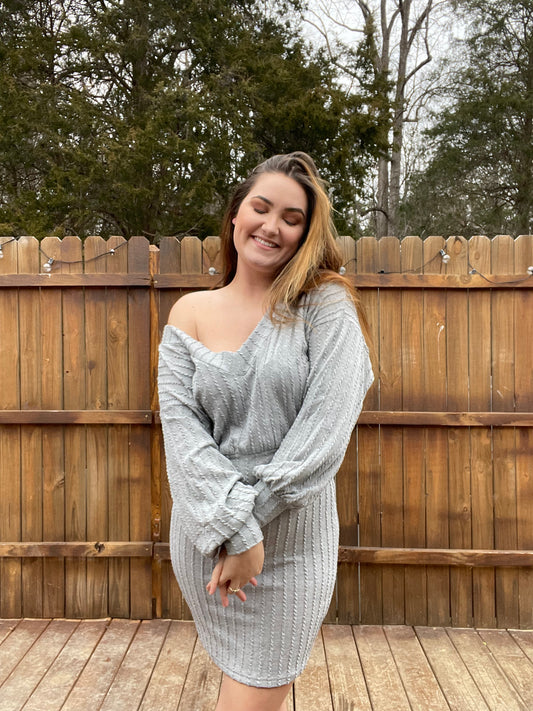 Sweater weather dress